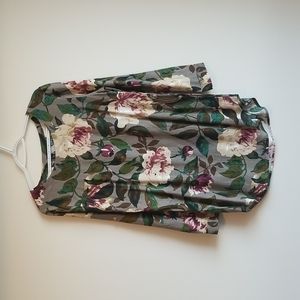 Zaful floral print tunic/ dress.